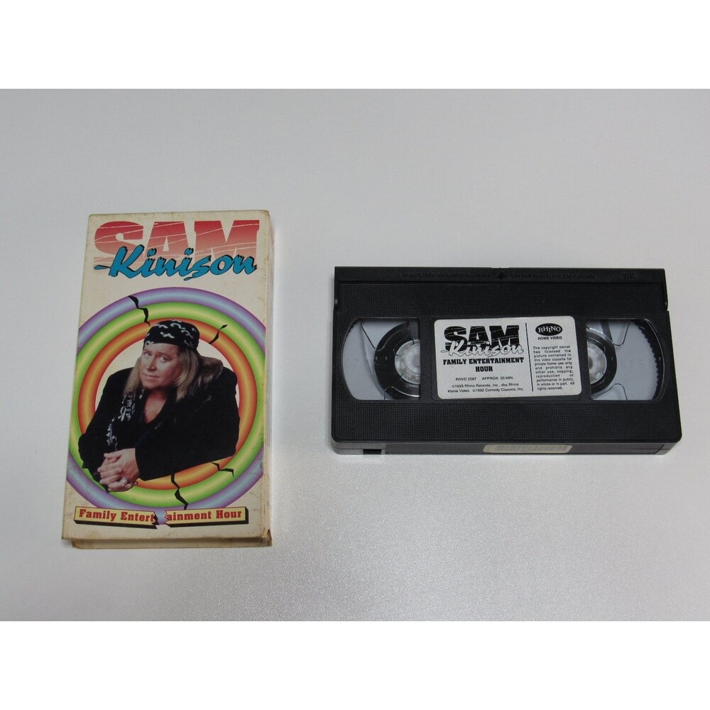 Sam Kinison Family Entertainment Hour VHS 1993 Comedy Stand-Up Rhino Home Video